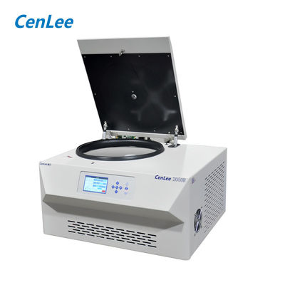 Un buen precio. Centrifugadora refrigerada de mesa 20500 rpm 3000ml 4x750ml Centrifugadora de alta velocidad rotor de ángulo fijo en línea