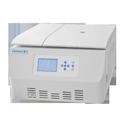 Un buen precio. Centrífuga de laboratorio de alta velocidad CenLee18R 18500rpm 23469xg Capacidad de 600ml Centrífuga de sobremesa refrigerada en línea
