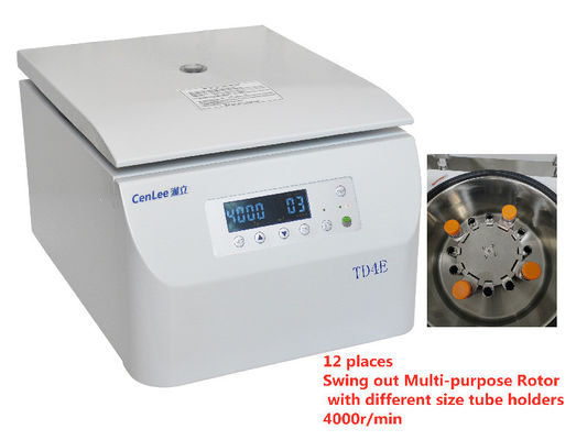 Un buen precio. 240ml ventiló la jeringuilla clínica de la centrifugadora de Benchtop balancea hacia fuera el rotor en línea