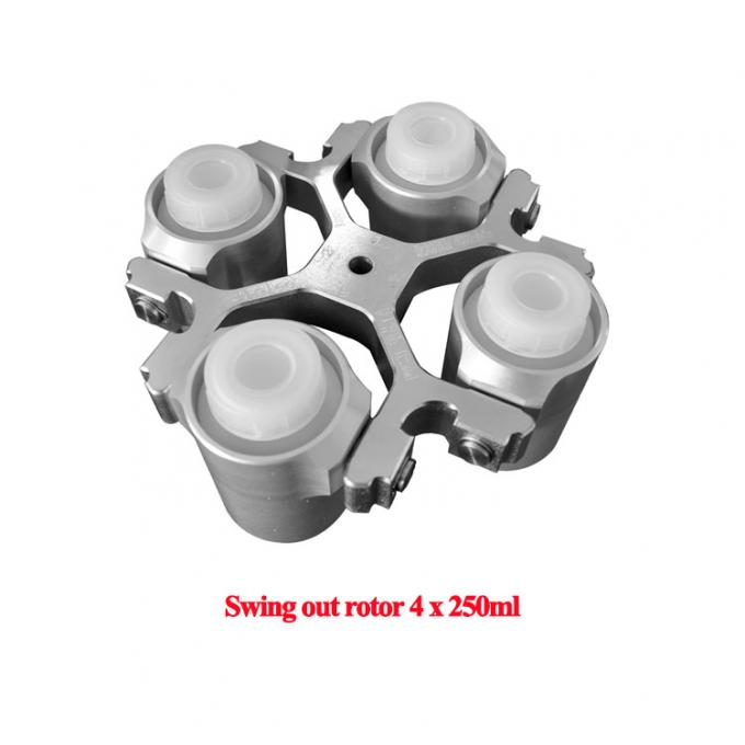 TDZ5-WS Centrifugadora de banco con rotor giratorio con botellas centrifugadoras de 100 ml y 250 ml 0