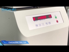 Centrifugadora de alta velocidad del laboratorio con 16000 RPM