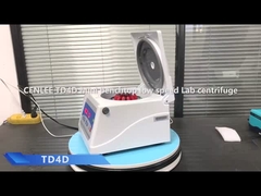 extractor de poca velocidad 4000r/min del plasma de sangre de la centrifugadora de la vuelta del pulso de 60dB 90ml