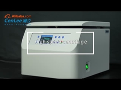 convertidor de frecuencia rápido de vuelta de Benchtop del ángulo de la memoria 400ml de la centrifugadora fija del rotor