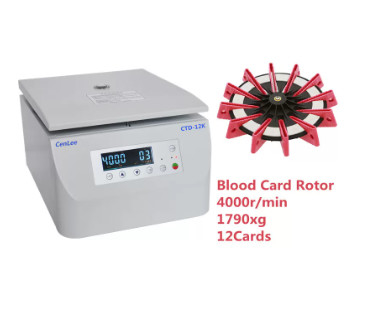 Un buen precio. Centrifugadora médica de las muestras del plasma de sangre de las centrifugadoras del motor de DC del modo de RCF/PRM de la impulsión de la tarjeta sin cepillo de la sangre en línea