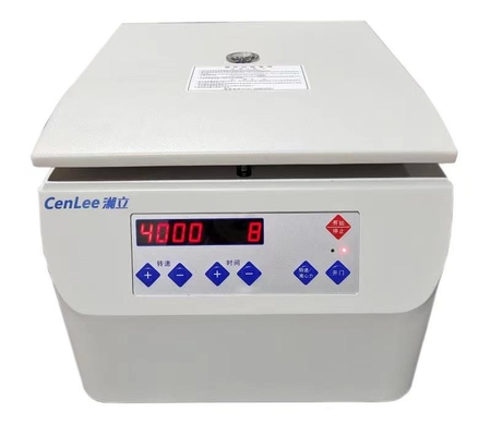 Un buen precio. Centrifugadora clínica 4000R/Min de Benchtop de la belleza de la máquina de la centrifugadora del laboratorio en línea