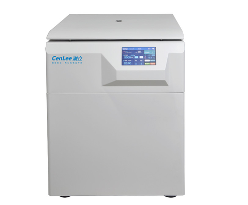 Centrifugadora refrigerada de alta velocidad de gran capacidad de tipo piso de 3000 ml con RCF de 33500 x g