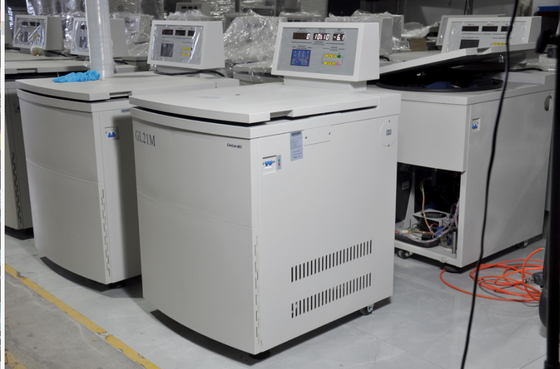 GL21M 21000rpm Tipo de suelo Centrifugadora de ultra alta velocidad Refrigerador Max. RCF 48900 x g Max. Capacidad 3000ml