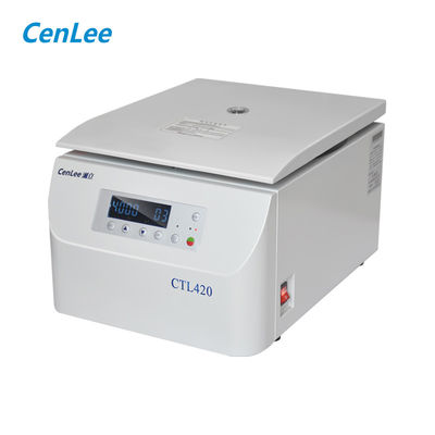 Máquina de centrifugadora PRF horizontal Centrifugadora de baja velocidad Centrifugadora de banco PRP Centrifugadora 12x15ml Rotor oscilante Balanceador automático CTL420
