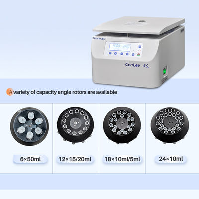 Cenlee 4K Motor sin escobillas Máquina centrífuga de auto-equilibrio para la separación de plasma sanguíneo