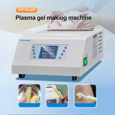 Máquina de producción de gel de plasma de PRP para relleno de PPP de alta capacidad Ruido dB ≤ 55 Max. Capacidad 10*10 ml