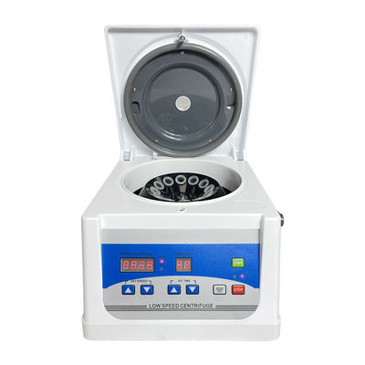 Centrifugadora de baja velocidad con carcasa de plástico con funciones de equilibrio automático para extraer suero de la sangre en entornos médicos
