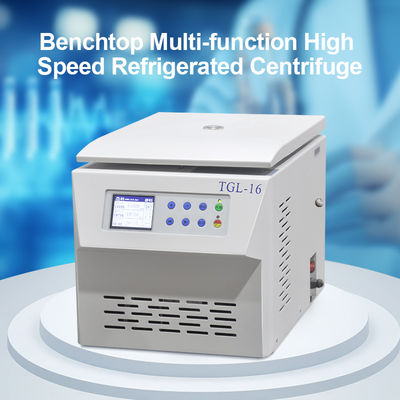 TGL-16 16000rpm centrifugadora refrigerada de 90 ml con refrigerantes ecológicos, Máquina de centrifugadora de laboratorio multipropósito