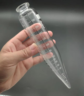 Un buen precio. Conical cilindro de forma de vidrio tubo centrífugo 100 ml para la máquina centrífuga en línea