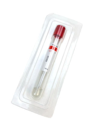 Un buen precio. 10 ml Vacuador de laboratorio Tubos de muestra de sangre Tubo de vacío con gel de acido acético para la recolección de sangre en línea
