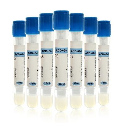 10 ml de tubo de PRP con gel ACD Anticoagulante tubo de PRP Concentración alta de plaquetas para el rejuvenecimiento de la piel