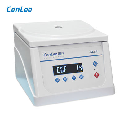 Un buen precio. Centrifugadora PRP de banco pequeño con velocidad máxima de 4000 rpm 2200xg RCF y capacidad de separación de plasma sanguíneo de 8x15 ml en línea