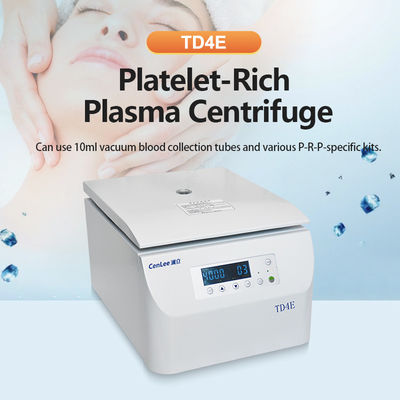 Un buen precio. Máquina centrífuga de PRP de 4000 r/min para tubo de recolección de sangre de 10 ml en tratamiento médico de PRP en línea