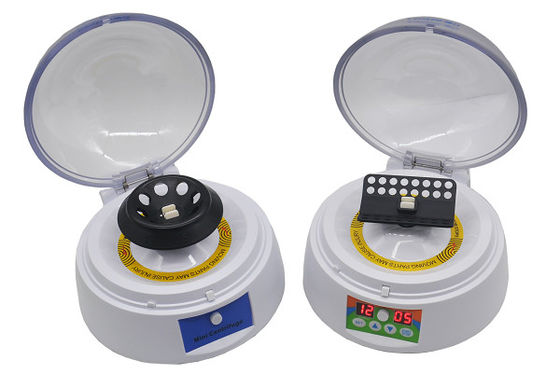 Micro laboratorio pequeño 0.2 ml 0.5 ml 1.5 ml Microcentrifugadora portátil de alta velocidad Máquina de centrifugadora de laboratorio compacta