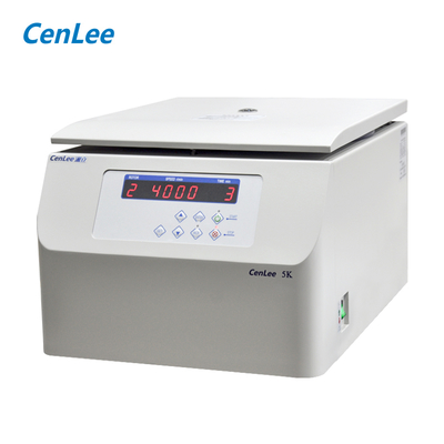 Un buen precio. Centrífuga de laboratorio Cenlee5K 2L 2000ml 4x500ml Centrifugadora de gran volumen en línea