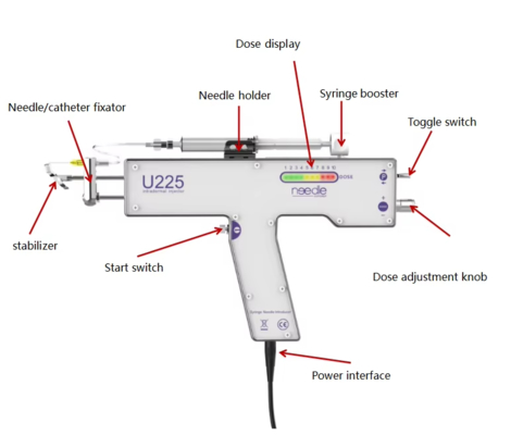 Un buen precio. Precio de fábrica Máquina de inyección de mesoterapia Mesogun Sin aguja Mesoterapia Máquina de inyección sin aguja para el vello de la piel facial en línea