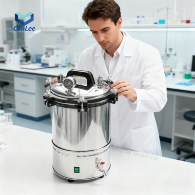 Un buen precio. Autoclave de sobremesa con 9 programas preestablecidos y 3 programas de prueba en línea