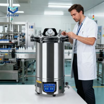 Un buen precio. Esterilizador de vapor fácil de usar con detección automática de fallas en línea