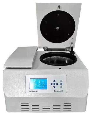 Un buen precio. 600ml 99h59m59s refrigeró el rotor fijo de aluminio del ángulo de la centrifugadora de Benchtop en línea
