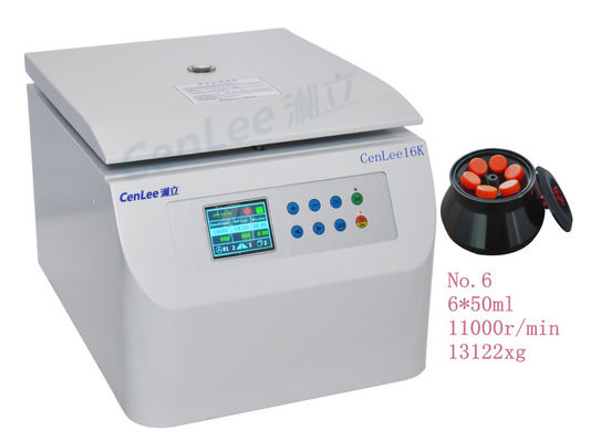 Centrifugadora de alta velocidad de la parte superior de la mesa Max. RCF 21532xg para la separación precisa