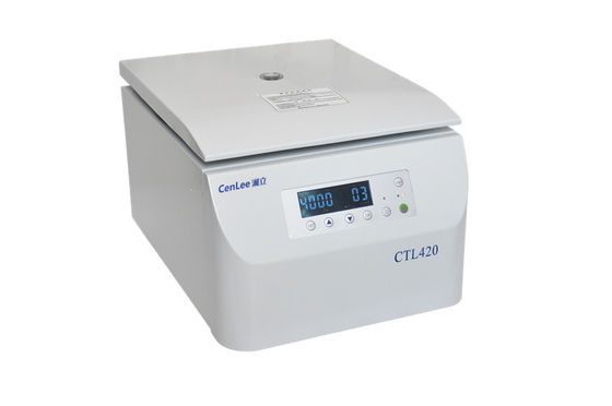 CTL420 4200rpm 5/15/20/50ml Banquillo Horizontal Swing out rotor Máquina de centrifugadora PRP