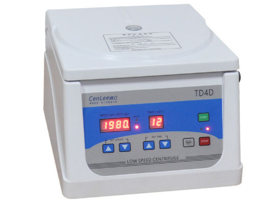 Un buen precio. el ABS de 2200×g RCF fijó los tubos de poca velocidad 15ml de Benchtop de la centrifugadora del rotor en línea