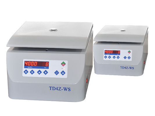Un buen precio. máquina de la centrifugadora del laboratorio de la vuelta del control 99min, 4000r/Min Bench Top Centrifuge Digital en línea