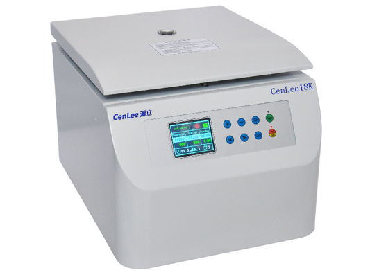 Microprocesador 10 Decel Rate Laboratory Centrifuge Machine Benchtop 110V