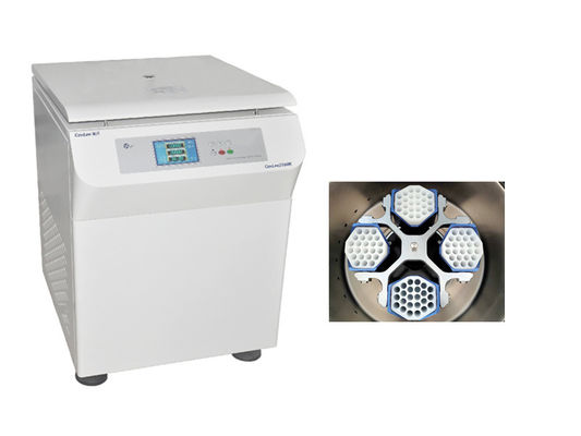 máquina refrigerada de alta velocidad de la centrifugadora del lcd, centrifugadora grande del volumn 3000ml, máquina refrigerada de la centrifugadora