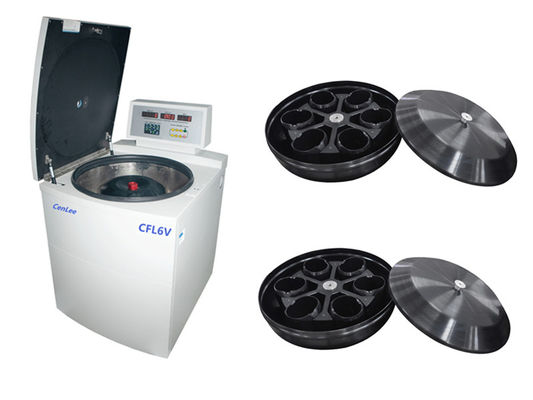 Tipo centrifugadora de la alta capacidad, plasma/centrifugadoras del banco de sangre, centrifugadora de poca velocidad del piso