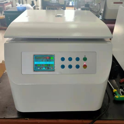 El CE de la centrifugadora de alta velocidad del laboratorio certificó 16000 RPM